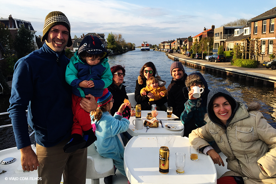 Canais da Holanda de barco – vídeo